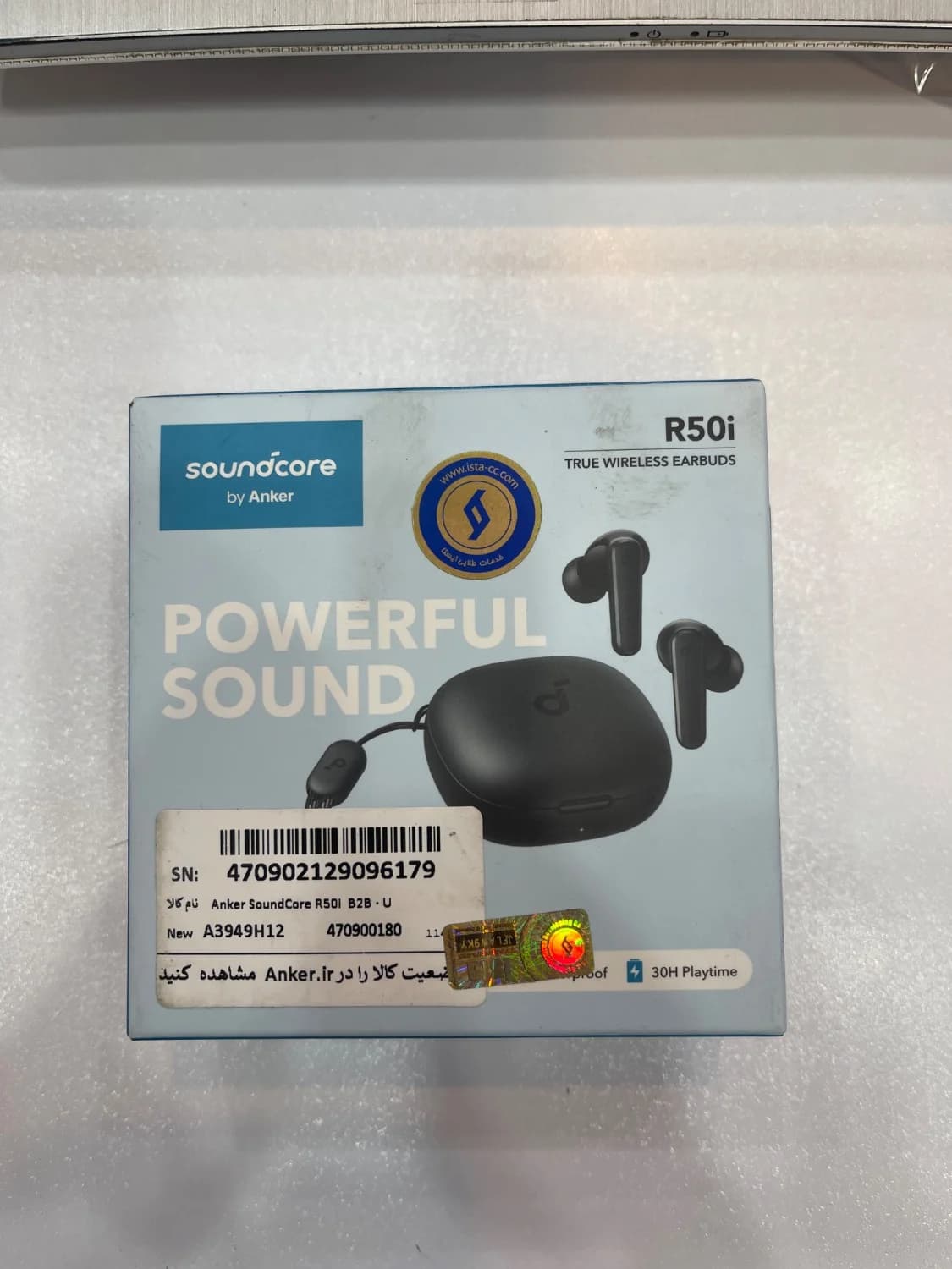 هندزفری بلوتوثی انکر Soundcore R50i | بلوتوث 5.3 | شارژدهی تا 30 ساعت